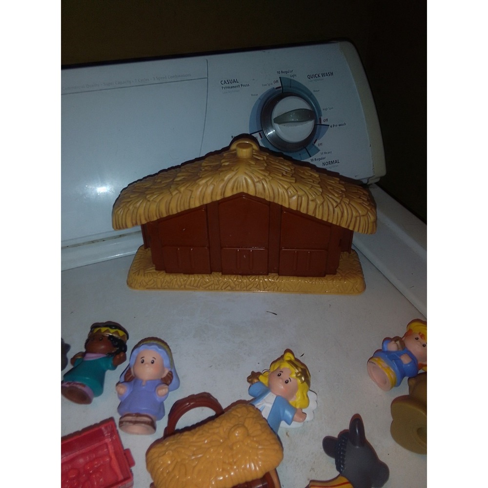 Fisher Price My Little People Christmas Nativity Scene 16 Piece Lot - Picture 8 of 9